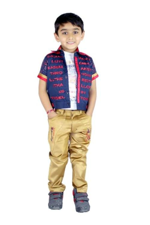 KIDS WEAR KHAZANA wearstern shirt and pant set for boy's