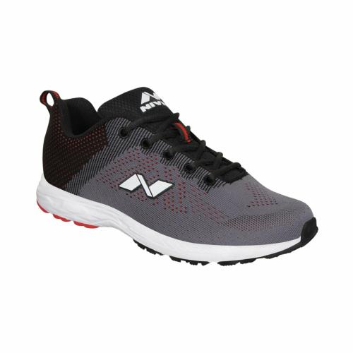 Nivia Men Yorks Running Shoe for Mens (Grey/Black), UK10 JioMart