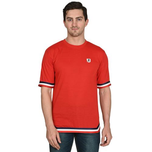 HIGHLANCE Men's Cotton Solid Round Neck Loose Fit Oversized T-Shirt|Oversized Cotton blend Half Sleeve T-Shirt for Men's|Men's Oversized Cotton blend Half Sleeve Drop Shoulder Tshirt