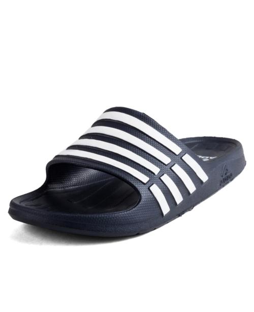 ADDA W-RUN || Durable & Comfortable || EVA Sole || Lightweight || Fashionable || Super Soft || Color : NAVY || Size : UK-4 || Outdoor Slipper || Sliders for Women
