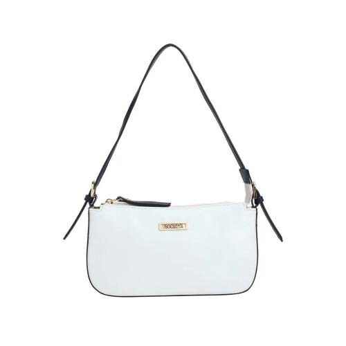 ESBEDA White And Dark Blue Color Drymilk Handbag For Women