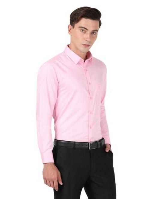Otto Baby Pink Plain Shirt Relax Fit Oliver_8 Size 36