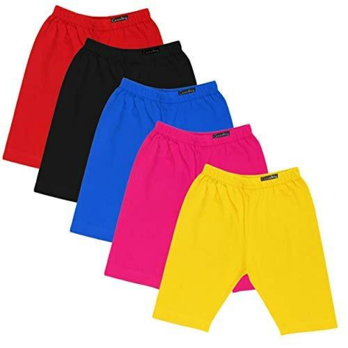 Goodtry G Girls Multicolor Pack of 5 Shorts