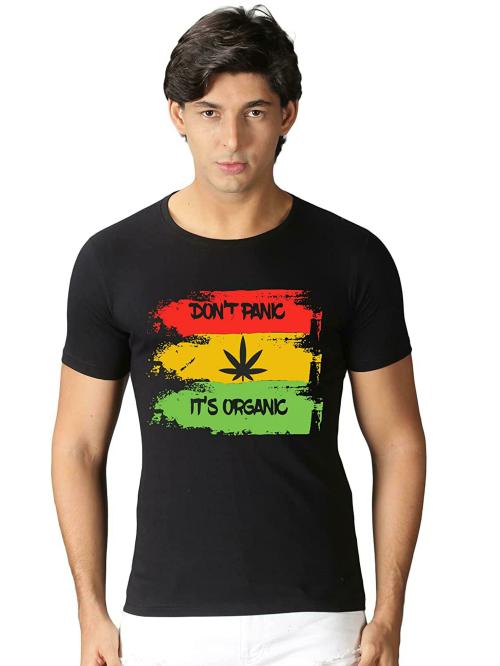 ARRYN Bob Marley Weed Leaf Printed Tshirts for Men Stylish, Black Men's T-Shirts 3XL at Amazon.in