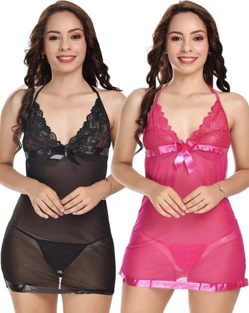 Naitikul Self Design Babydoll ()