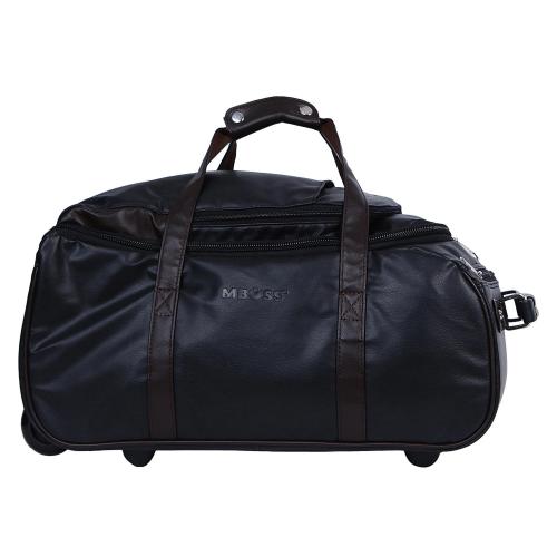 Buy Mboss Brown Faux Leather Duffel Bag Online at Best Prices in India