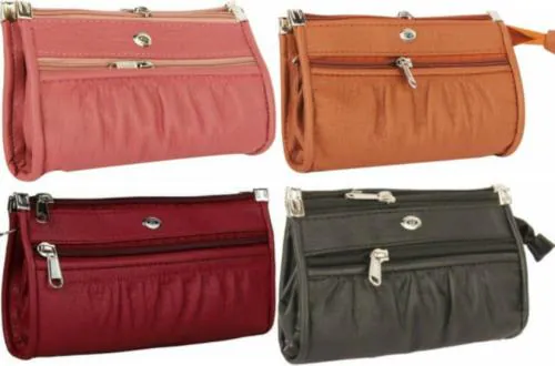 Rapid Costore Synthetic Leather Multicolor Clutch