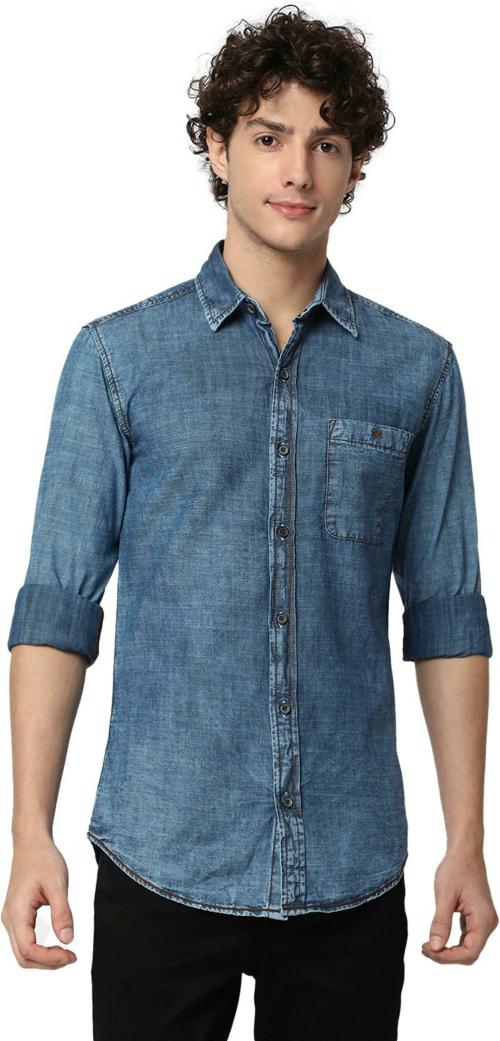 Mufti Indigo Blue Denim Shirt