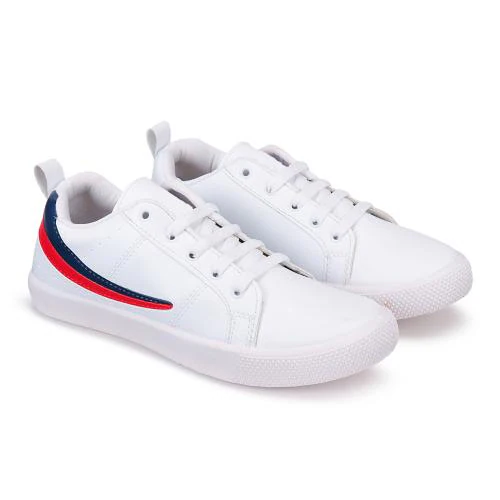Bersache Casual Shoes For Men Waliking , Sneakers ,Loafers, Canvas casual shoes for Men (White) ORI(MM)-3076