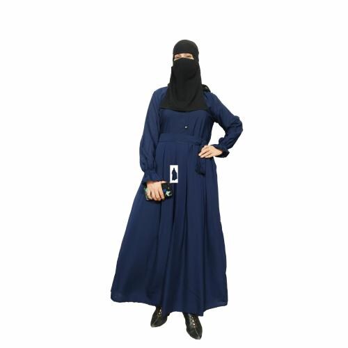 BURAQUE DESIGNER Premium Designer Burkha for Any Occasion Trending Islamic Wear for Girls and Women | Blue