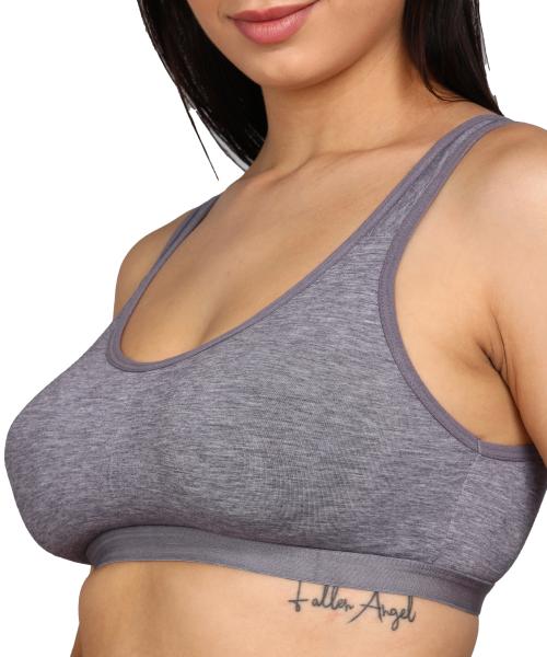 SheBAE Sports Bra for Women & Girls, Cotton Padded Undergarments Full Coverage