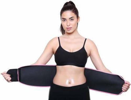 Speginic Shapewear|Bodyshaper Pink Cotton Blend Solid Shapewear For Men And Women - 5Xl