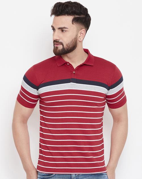 AUSTIN WOOD Men's Striper T-Shirt