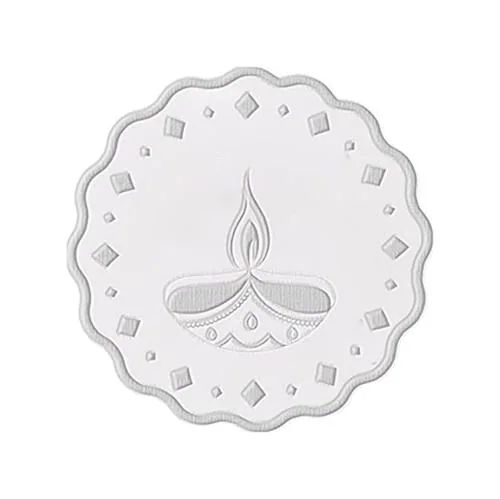 Kundan 50g (999.9) Diya Silver Coin