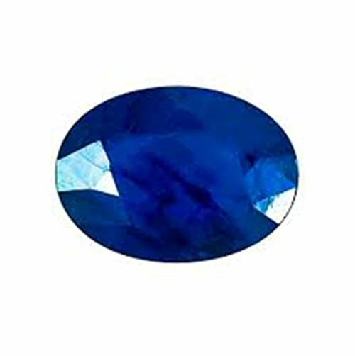 BAGUE Natural Crystal Blue Sapphire 6.7 Carat