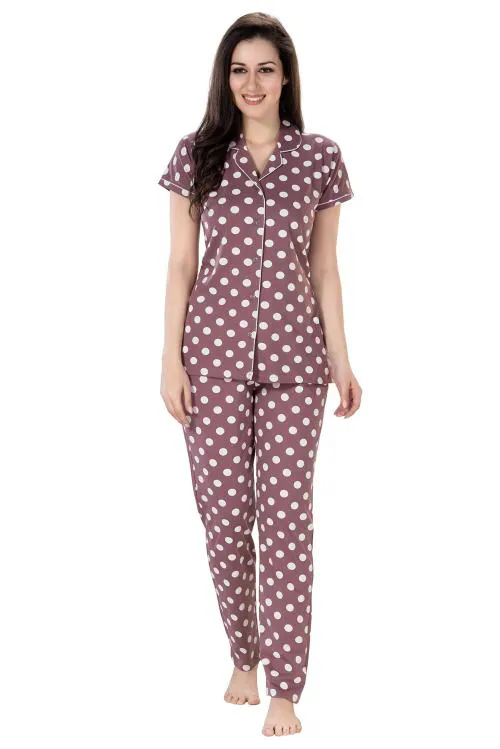 Aimra Women Brown Printed Single Clothing