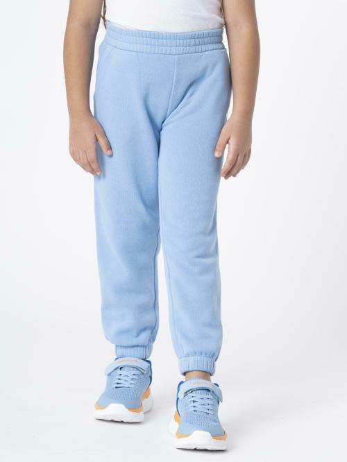 Mode By Red Tape Girl's Slate Blue Solid Jogger