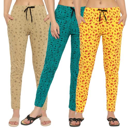 womens Printed cotton pajama lower for women ladies lounge track pants | Women Printed Cotton Track Pant for Women