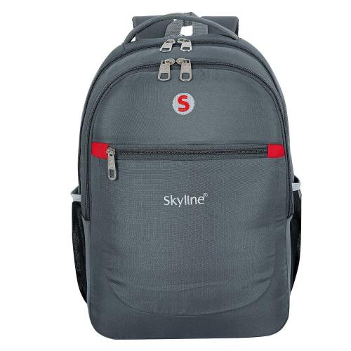 Skyline 40L Laptop Backpack Travel Office/College/School Bag For Men and Women (GREY) lGrey