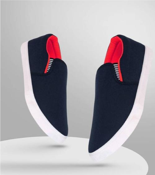 Buy LYVI Stylish & Trending Black Color Canvas Casual Shoes for Men's