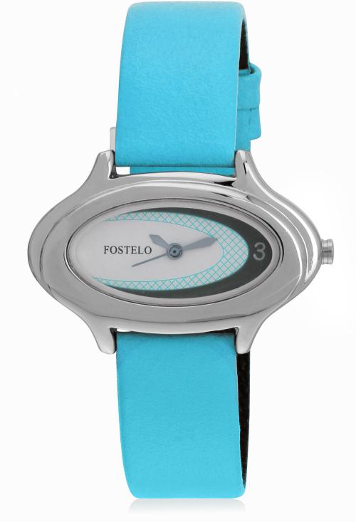 FOSTELO SILVER WOMEN'S WRIST WATCHES FST-19