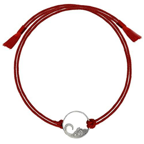 GIVA Sterling Silver Ganeshji Rakhi with Roli Chawal For Men