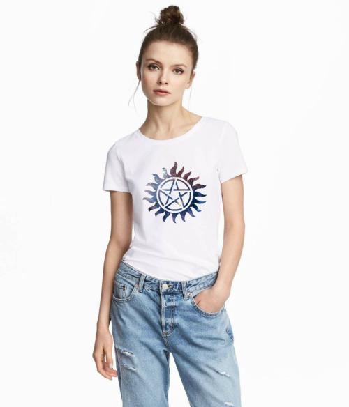 Estaban Women White Shak-Timaan Printed Cotton Blend T-Shirt
