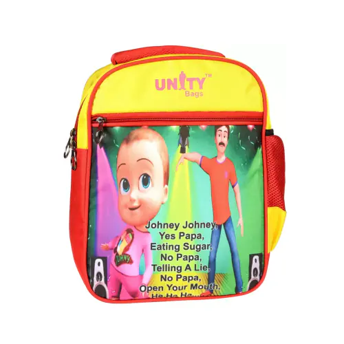 Unity Bags Cartoon Print Kids School Bag for Boys / Girls