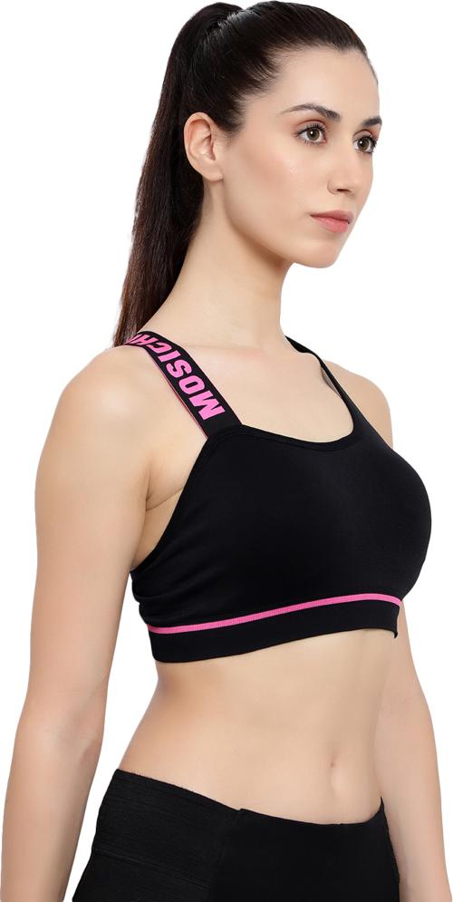 Buy Velvi FIGURE Women Sports Lightly Padded Bra (Black) Online at Best Prices in India JioMart.