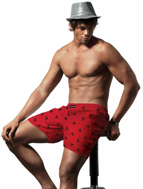 CRUSOE 100% COTTON PRINTED BOXER WITH SIDE AND BACK POCKET(ASSORTED PRINT &COLOR/ MEDIUM)