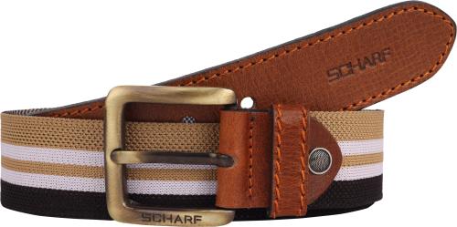 Scharf Canvas Multicolor Belt For Men