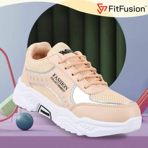 FitFusion Premium Partywear Casual Shoes For Women Stylish Trendy Sneakers For Girl