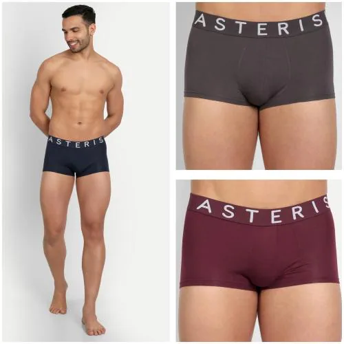 Asterisk Men's Super Soft Micro Modal trunk - L