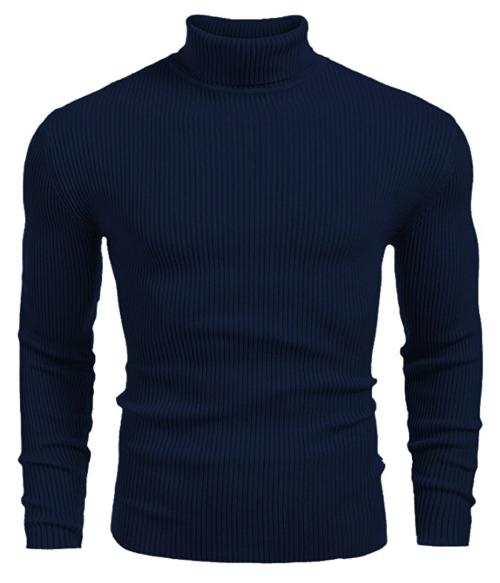 Freaks Navy High Neck for Men