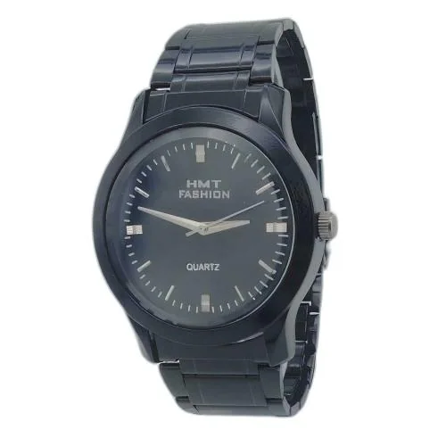 HMT FASHION Analog Dial Black Metal Strap Watch for Men for Boys HMTFB5200B