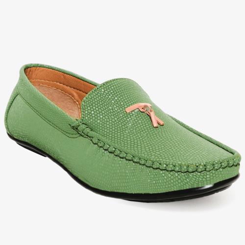 SKTR Men Loafers (Green)
