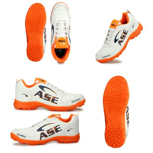 PRO ASE Men’s Cricket Shoe Limited Edition Elite Performance Best Spike Cricket Shoes Unisex Cricket Shoes Mid-Foot Support Heel Responsive