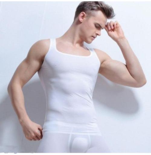 Fitolym white Slimming Tummy Tucker Slim & Lift Body Shaper Vest Belly Fat Love Handle Vest for Men&oWomen