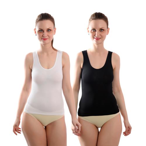 Missfire Women Stretchable/Gym Camisole, Innerwear for Women (Pack Of 2)(Multicolor)