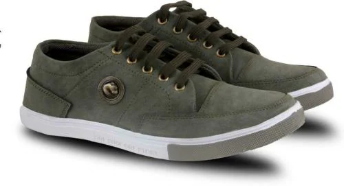 Fabbmate Stylish & Comfortable Green Casual Shoes For Men