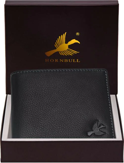 Hornbull Black Wallet For Men