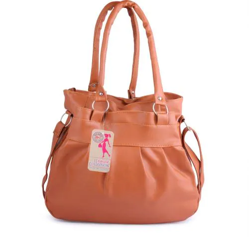 Ritupal Collection Women Tan Pu Hand-Held Bag