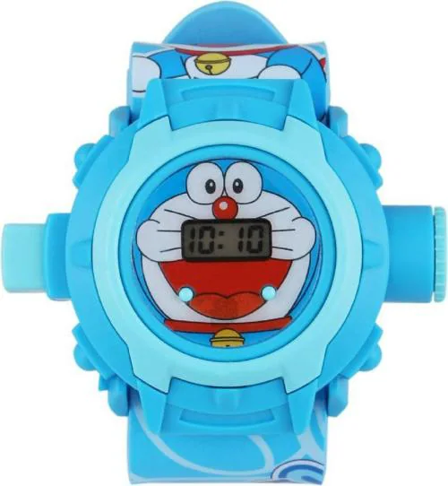 Blutech Digital Blue Dial Multicolor Strap Watch For Boys, Girls