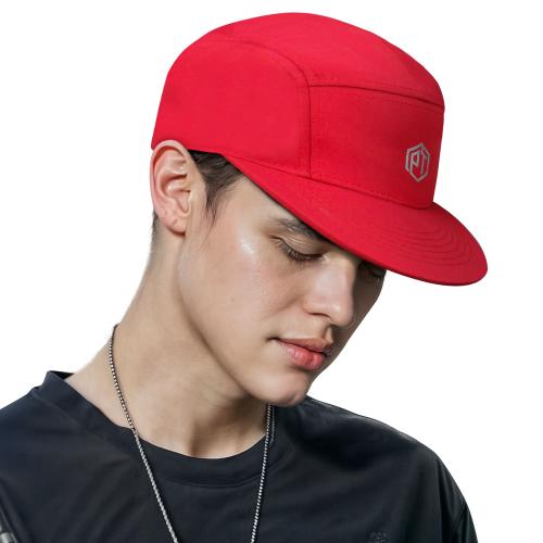 VRITRAZ Stylish and Trendy Unisex Hip-Hop Caps with Adjustable Strap for Men's, Women's, Boys Hiphop caps, Cap for Girls, Hip Hop Snapback caps (Color-Red, Free Size)