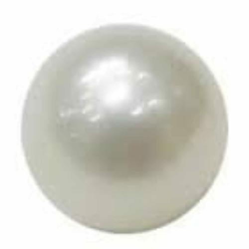 BAGUE Natural Round Shape Crystal Pearl Gemstone 5 Carat
