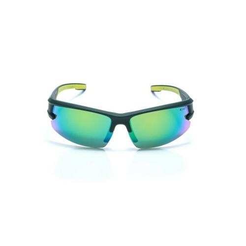 ENRICO Unisex Smarty Green Lens Wrap around Sports Sunglasses JioMart