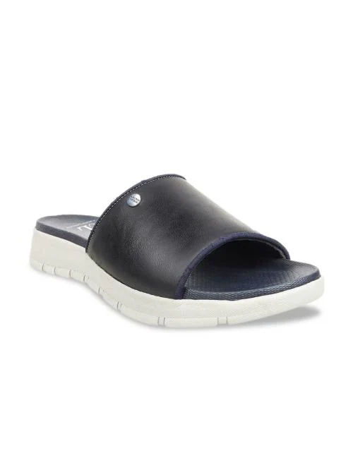 Carlton London Brown Sliders for Men