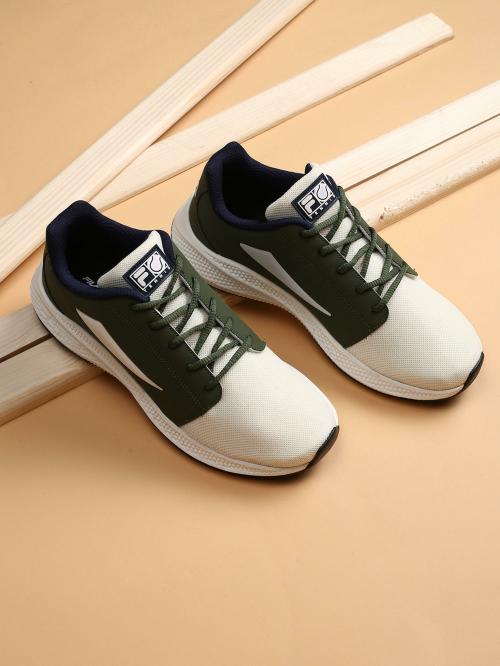 FILA Men FASTBLOCK Off White Running Shoes