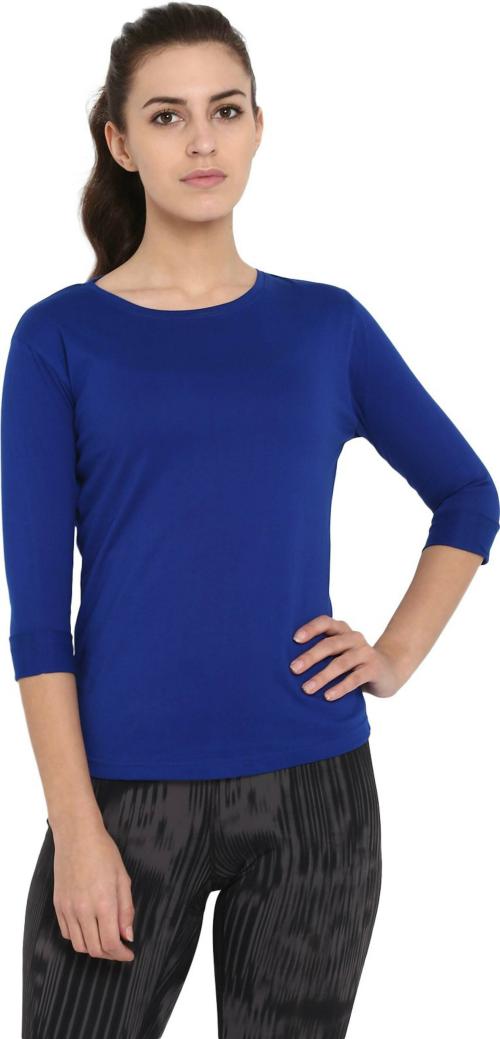 Ap'pulse Women White Solid Pure Cotton TShirts JioMart