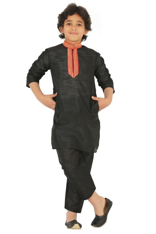Boys Festive & Party Kurta and Pyjama Set